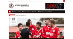 Desktop Screenshot of melbourneknights.com.au